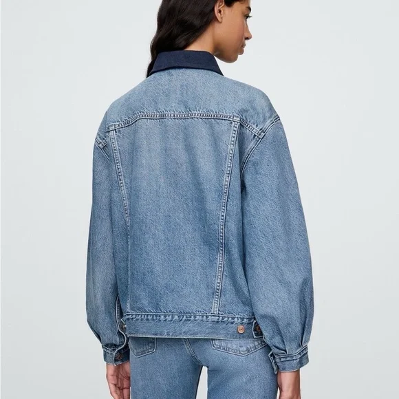 GAP x DÔEN Oversized Icon Denim Jacket - Picture 6 of 6